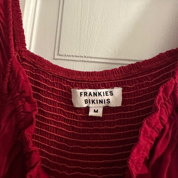 Frankie’s bikinis Christa ruffle mini dress - Picture 5 of 6